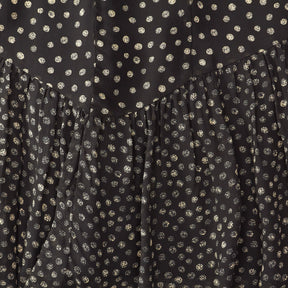 Whistles Black Polka Dot Dress