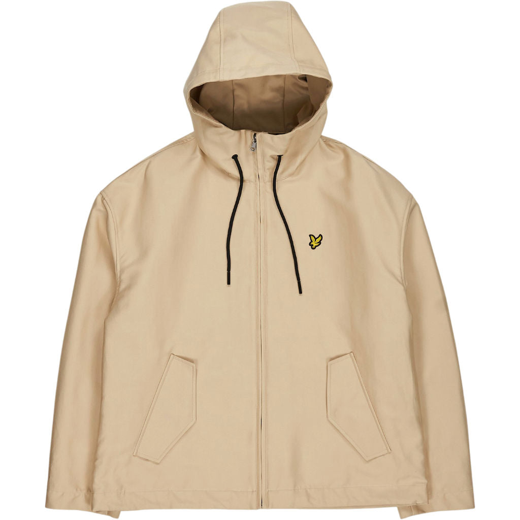 Lyle & Scott Beige Hooded Jacket
