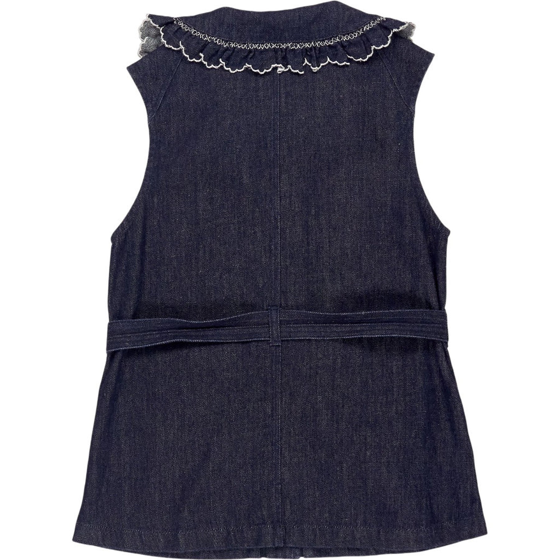seventy + mochi Blue Denim Sleeveless Top