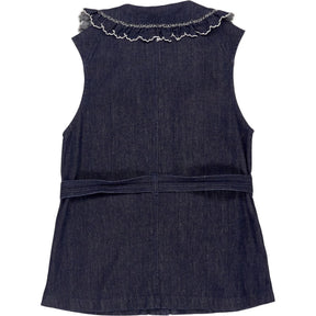 seventy + mochi Blue Denim Sleeveless Top