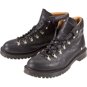 YMC Black Leather Hiking Boots