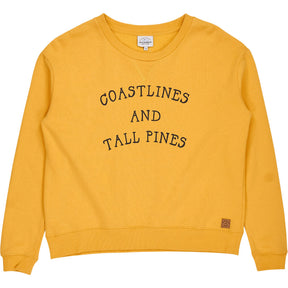 Passenger Yellow Crew Neck Sweatshirt