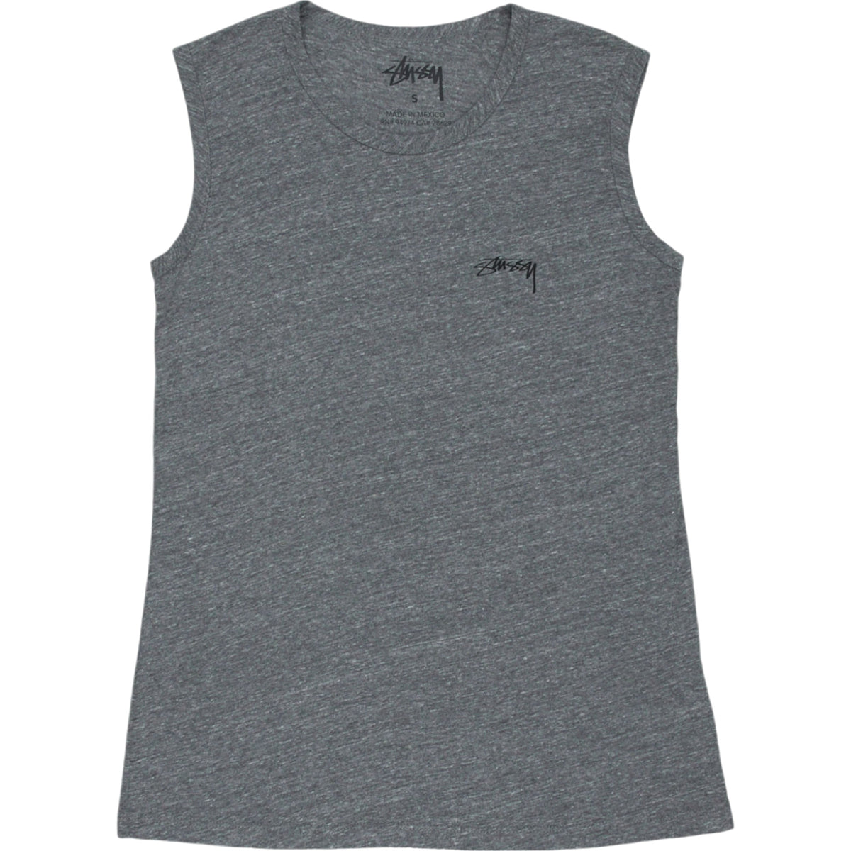 Stussy Grey Parrot Graphic Tank Top