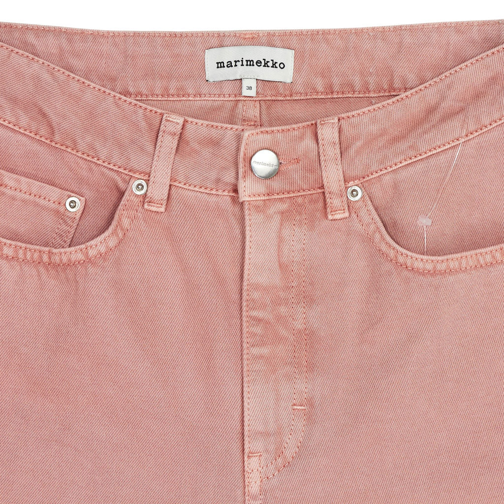 Marimekko Pink Wide Leg Jeans