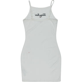 Tommy Jeans White Strappy Dress