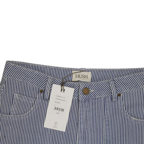 Hush Blue White Arizona Striped Jeans