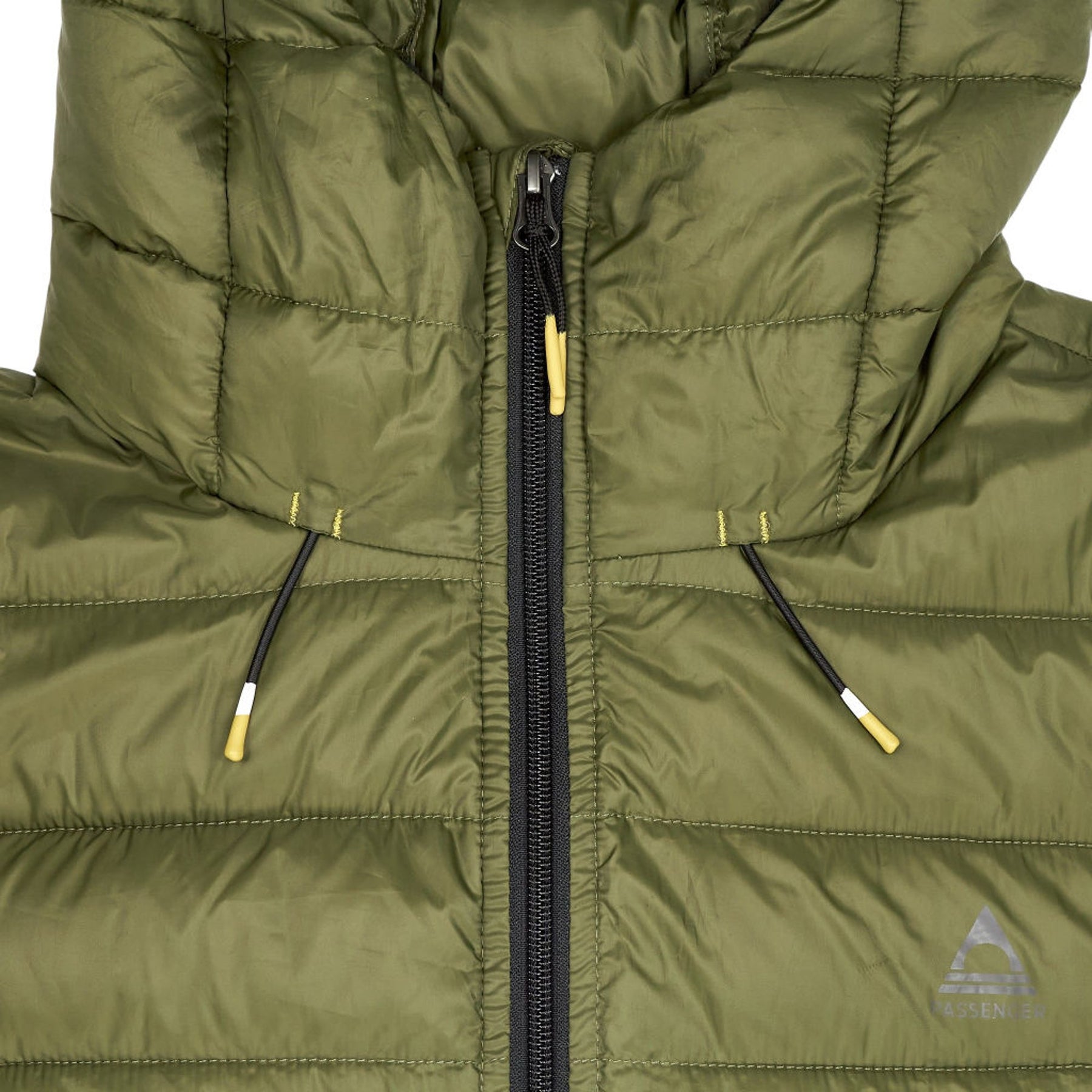 Passenger Green Hooded Puffer Jacket