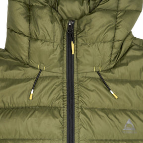 Passenger Green Hooded Puffer Jacket