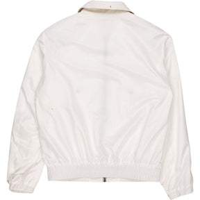 P. Johnson White Polyester Jacket