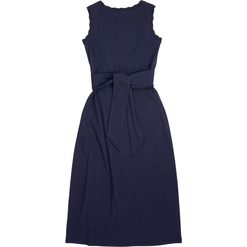 WYSE Navy Sleeveless Dress
