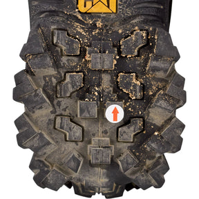 CAT Black Waterproof Nubuck Boots