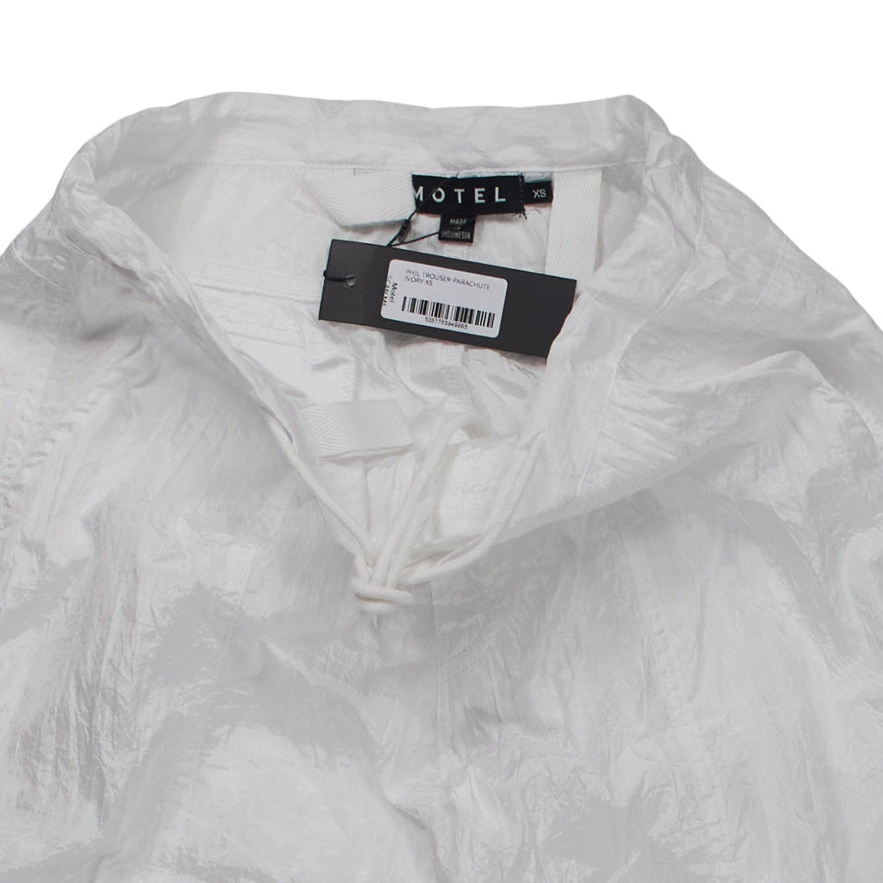Motel Phil Ivory Parachute Trousers