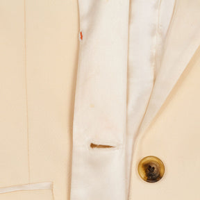 Bella Freud Cream Blazer Jacket
