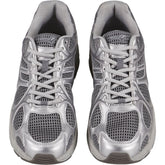 Pull & Bear Silver Mesh Trainers