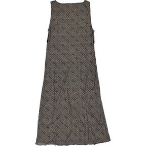 Motel Beige Vasida Midi Dress Mesh