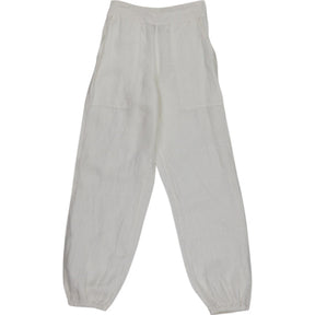 NRBY White Linen Trousers