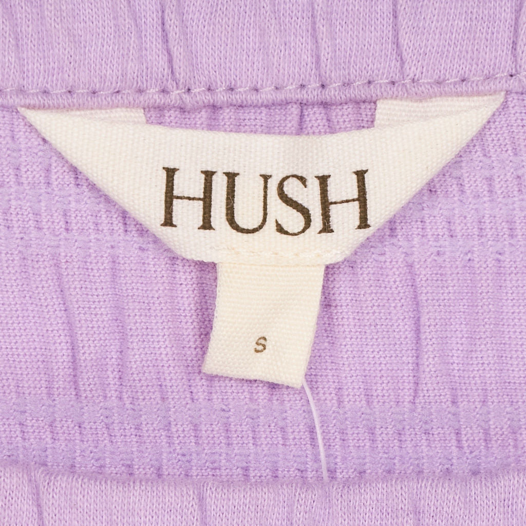 Hush Lilac Seersucker Jersey Top