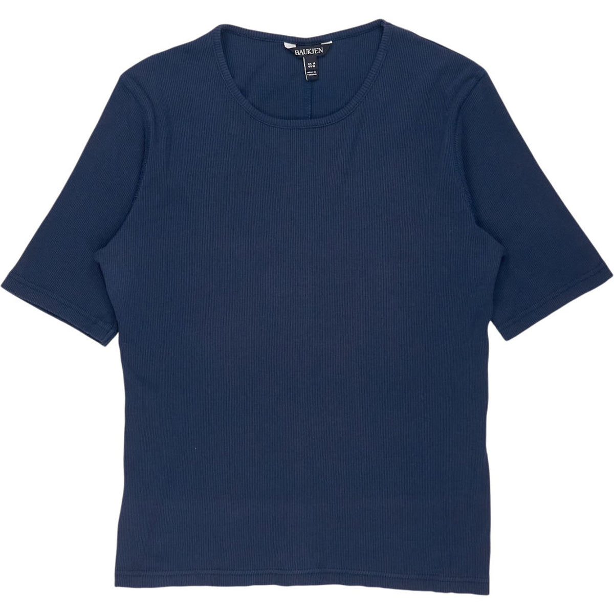 Baukjen Navy Cotton Top