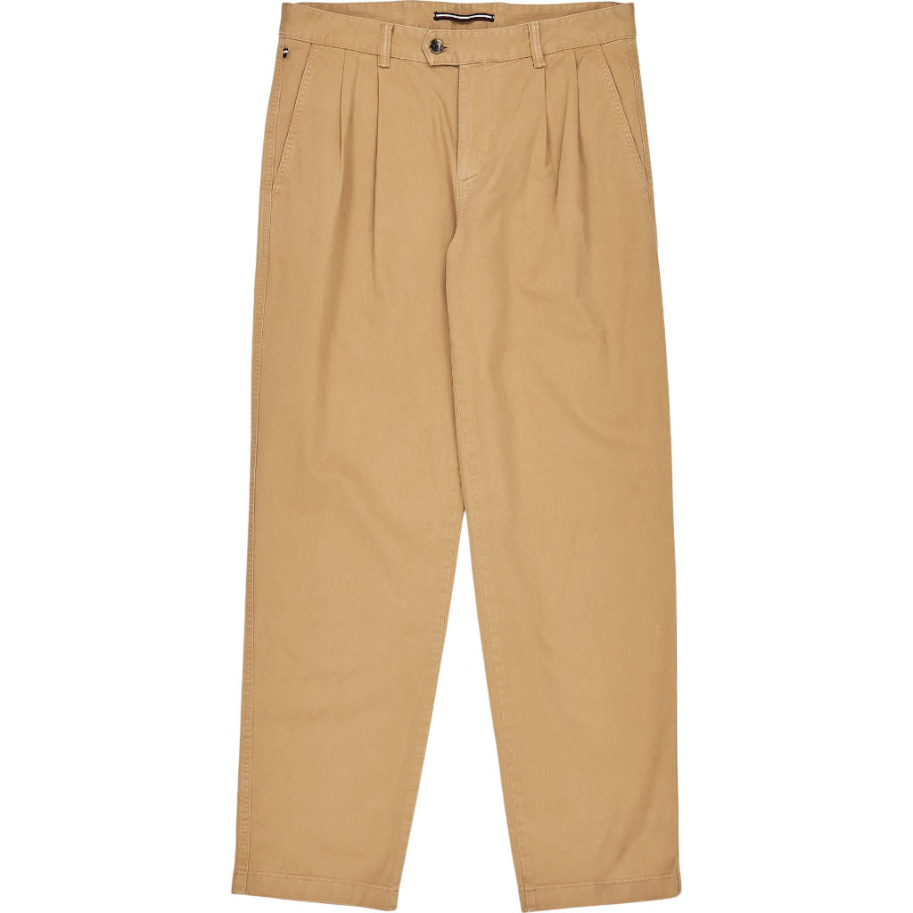 Tommy Hilfiger Beige Archive Wide Tapered Trousers