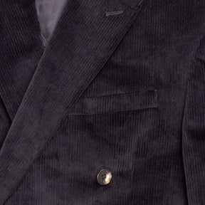 Moss Black Corduroy Slim Fit Jacket