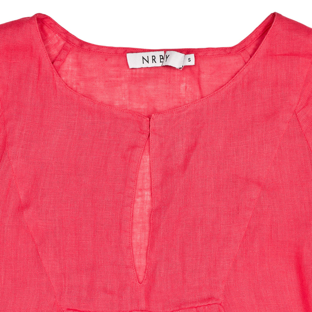 NRBY Pink Linen Dress