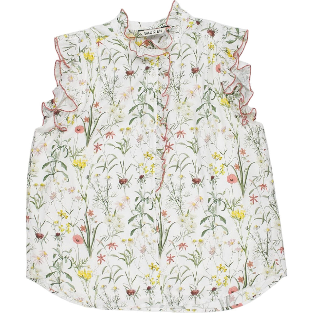 Baukjen Floral Ruffle Blouse
