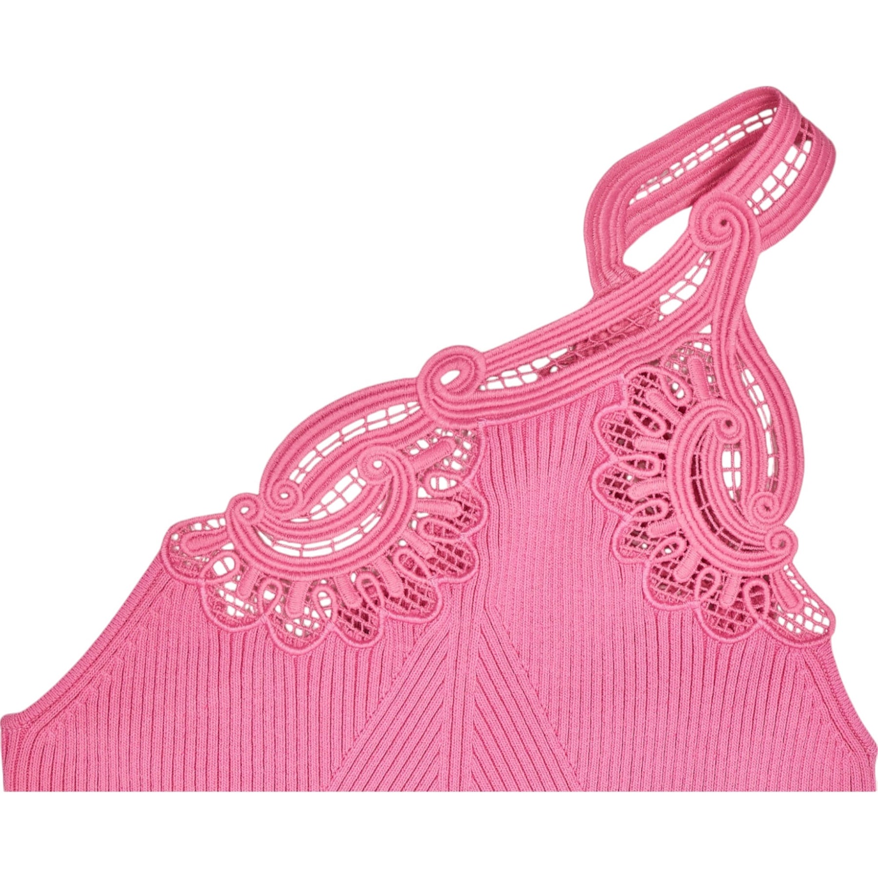 self portrait pink one shoulder dress Self-portrait Georgette Ruffled One-Shoulder Maxi Dress