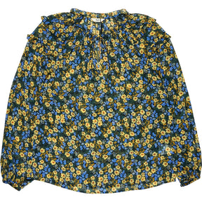 Hush Dark Pop Floral Sierra Frill Blouse