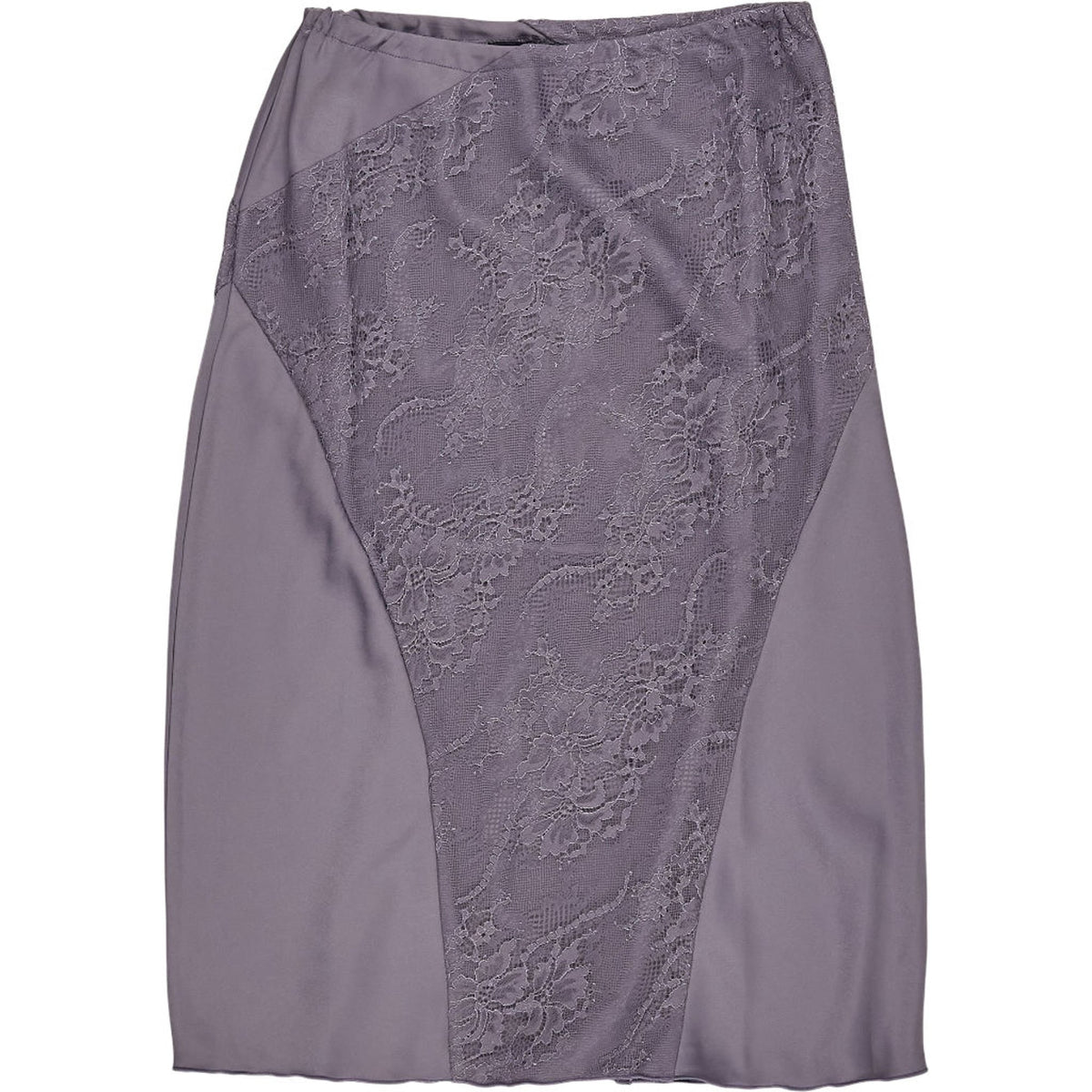 Motel Grey Goyara Satin Skirt