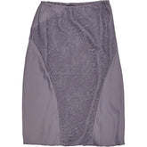 Motel Grey Goyara Satin Skirt
