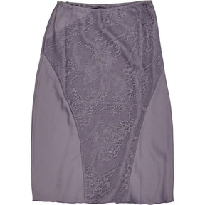 Motel Grey Goyara Satin Skirt