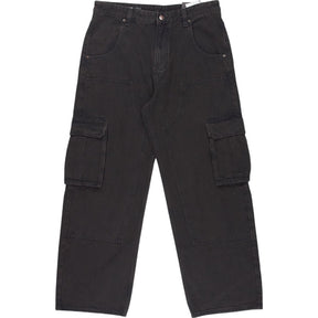 Pull & Bear Black Wide Leg Jeans