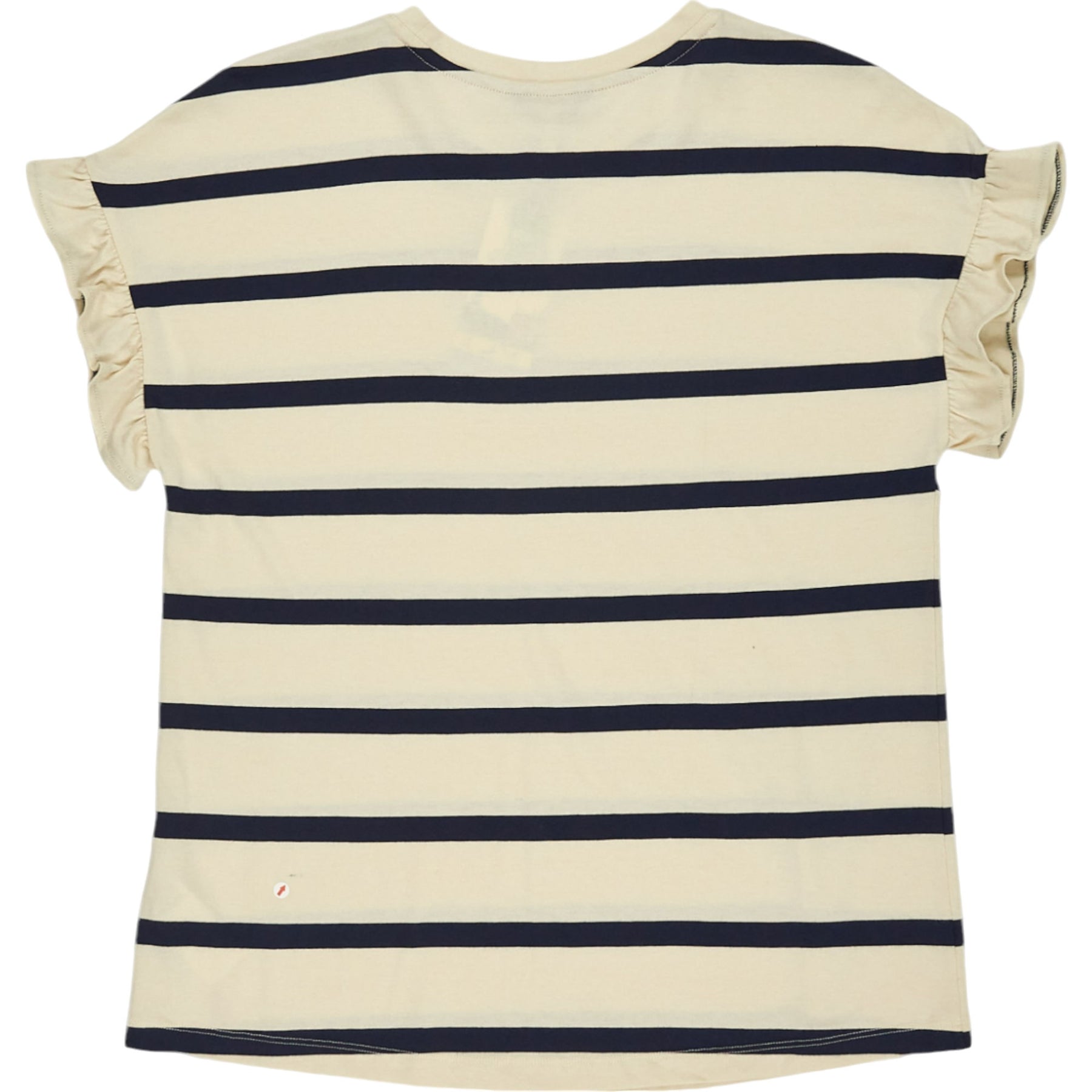 Joules Cream Navy Stripe Top