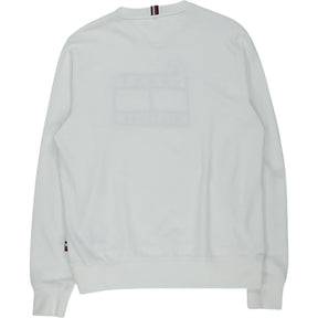 Tommy Hilfiger White Logo Sweatshirt