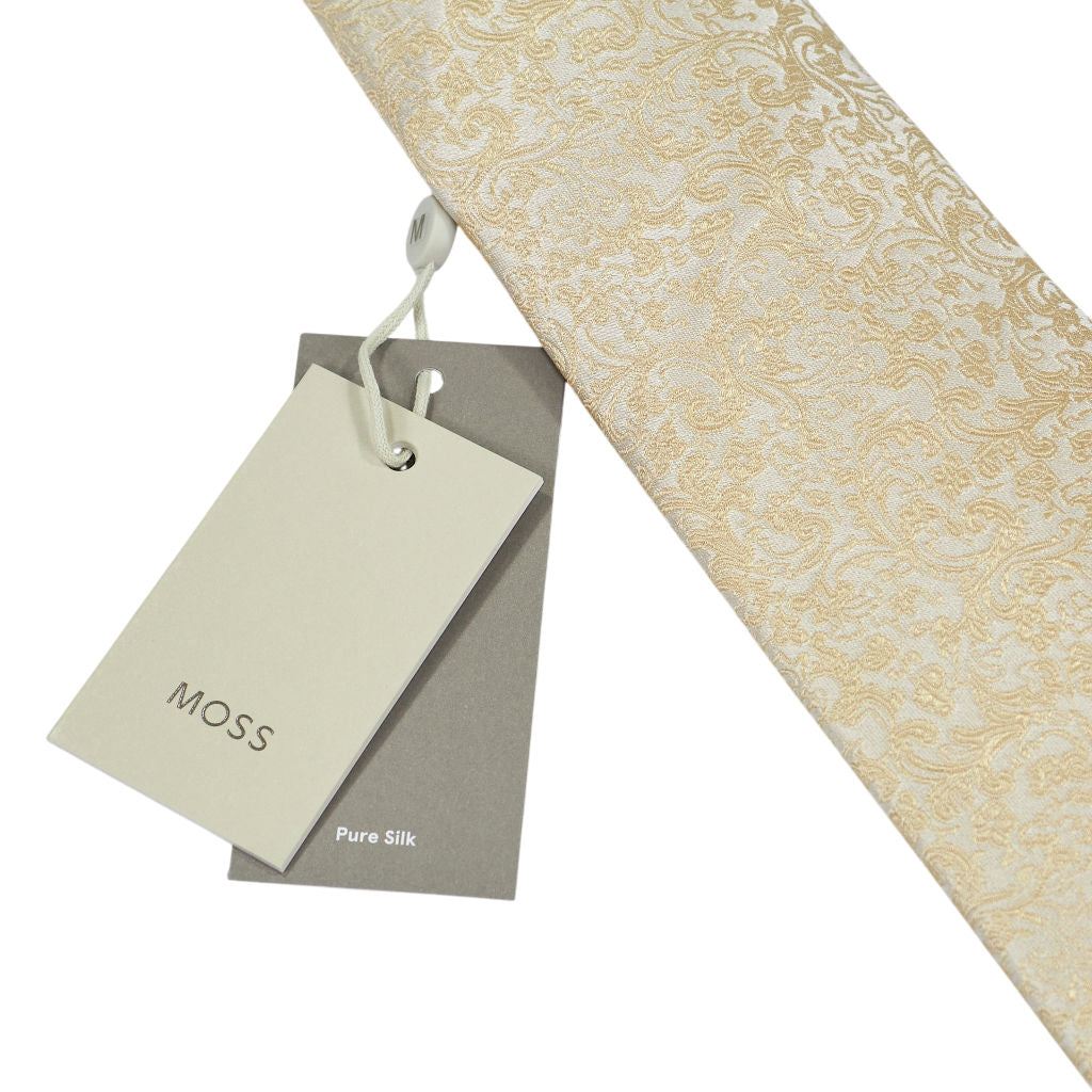 Moss Cream Silk Tie Set x 2