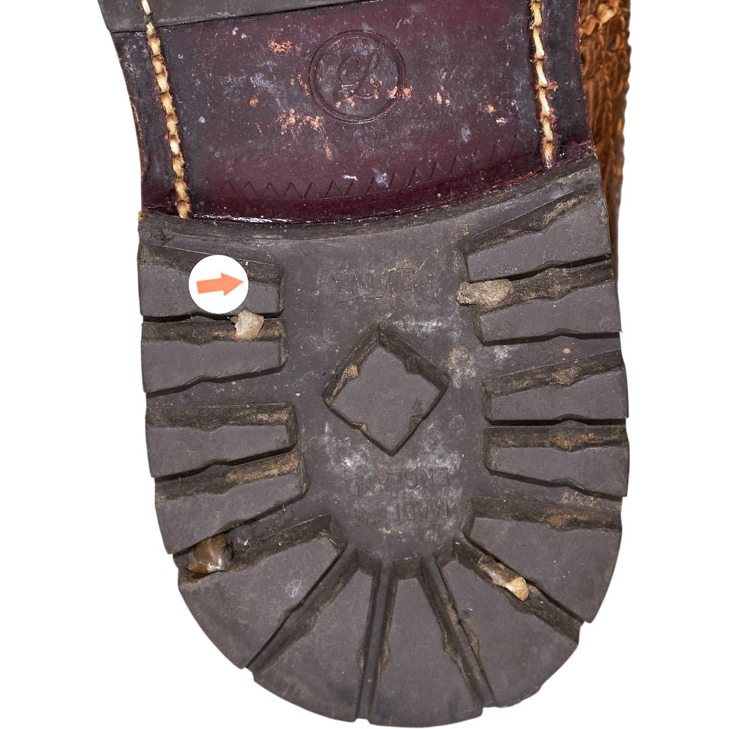 LRS Brown Leather Brogue Boots