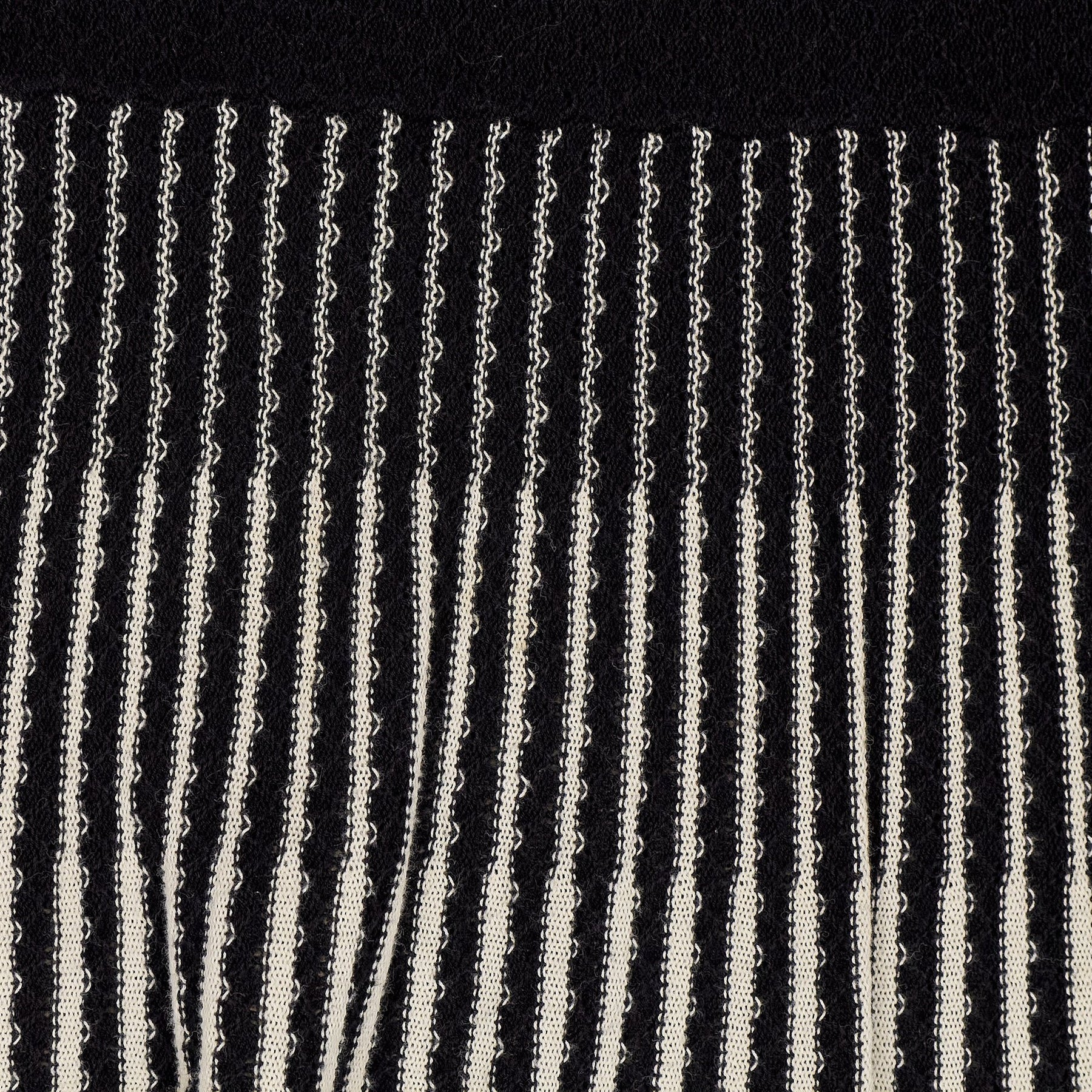 French Connection Black Stripe Dress