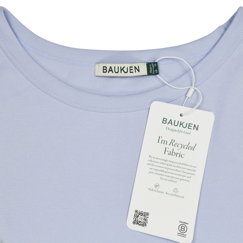 Baukjen Ice Blue Montrose Cotton Relaxed Top