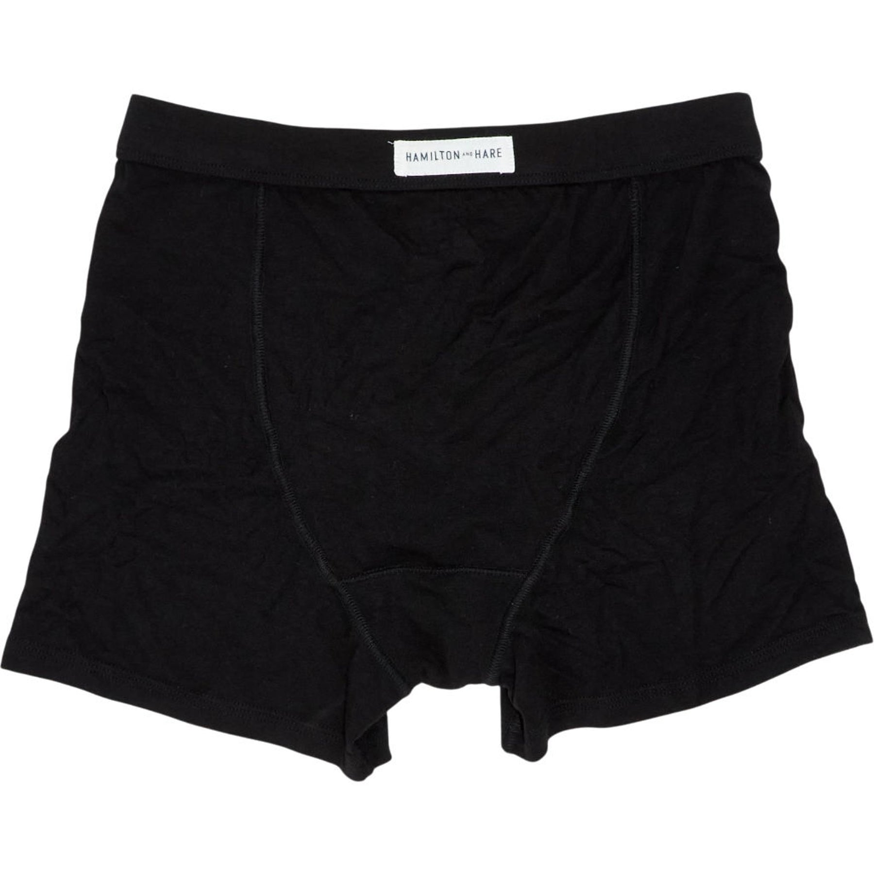 Hamilton & Hare Black Boxer Briefs