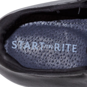 Start-Rite Black Leather Academy Shoes