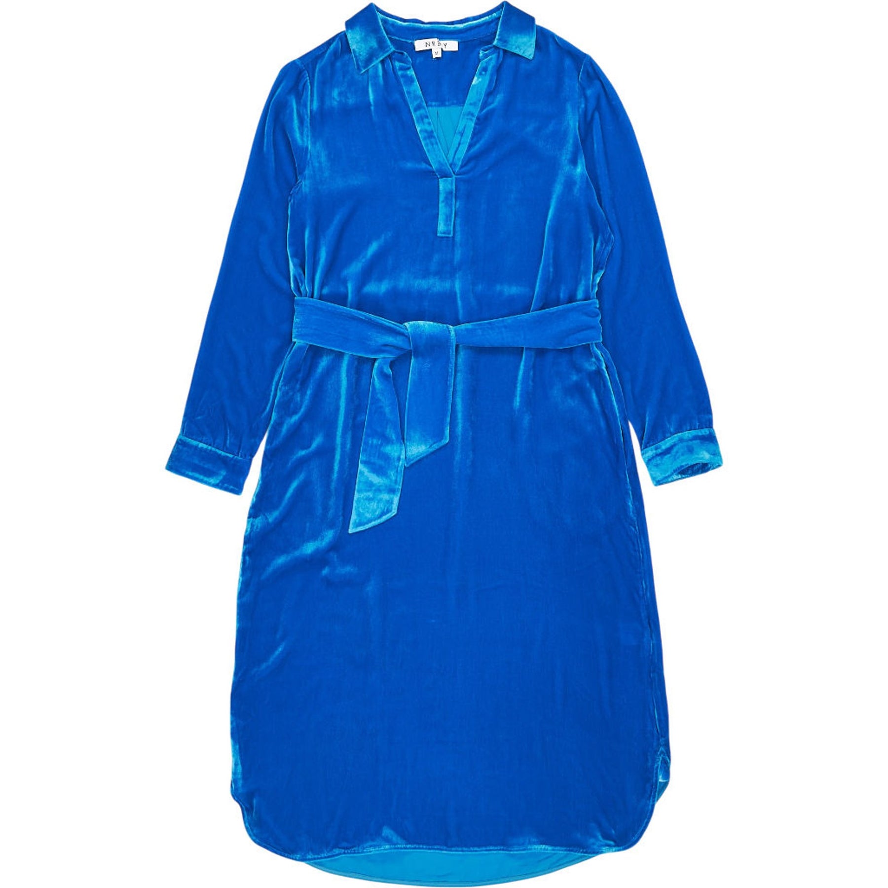 NRBY Blue Belted Dress
