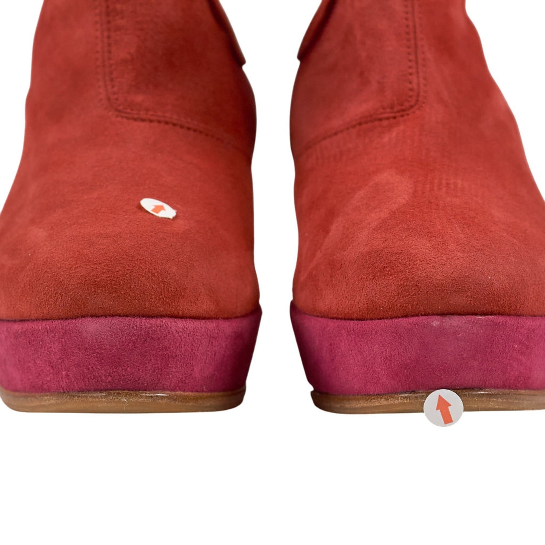 Folk Red Pink Riley Bay Boots EU 37