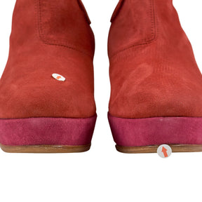 Folk Red Pink Riley Bay Boots EU 37