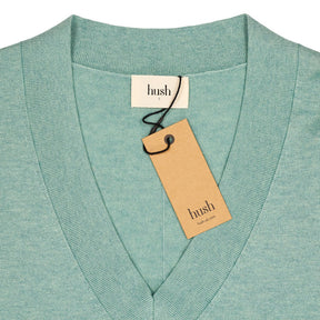 Hush Soft Sage Bonnie Relaxed V Jumper