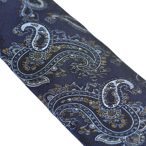 Moss Navy Patterned Tie Bundle x 3