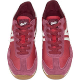 Pull & Bear Burgundy Trainers