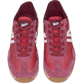 Pull & Bear Burgundy Trainers