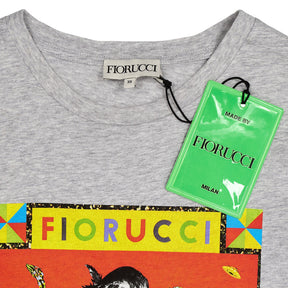 Fiorucci Grey Graphic T-Shirt