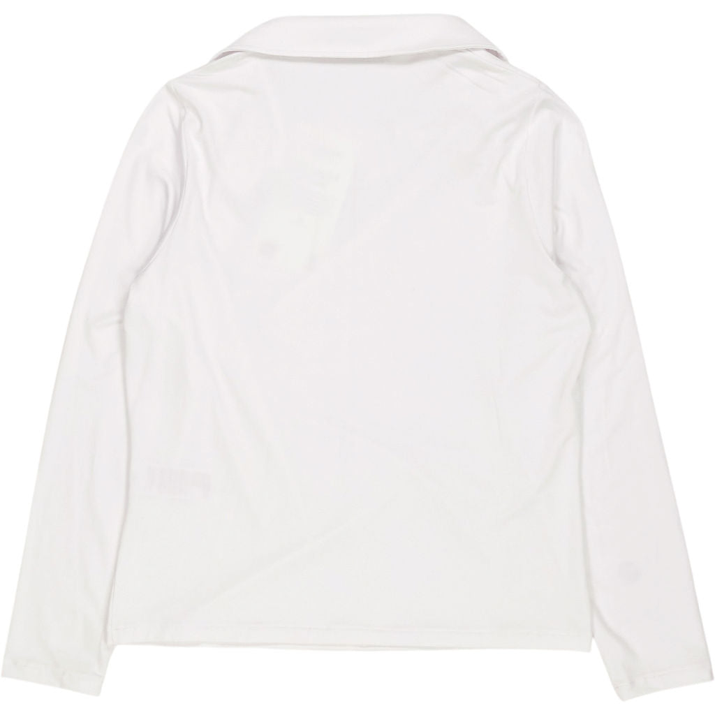 Baukjen White Etta Cowl Neck Top