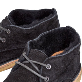 YMC Black Suede Desert Boots